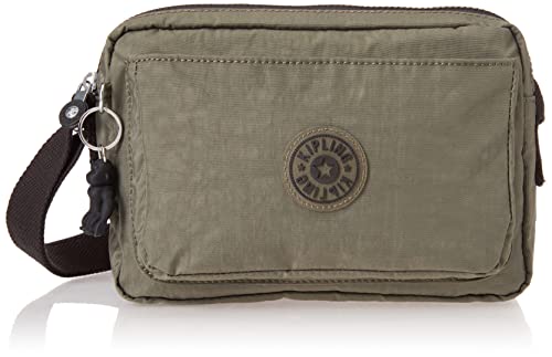 Kipling Abanu M damska torba na ramię, zielony mech, Zielony mech, m