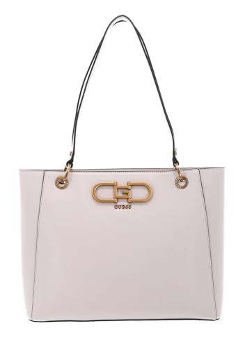 GUESS Damska torba na ramię Fleet Noel, KAMIEŃ, One Size, Torby na zakupy