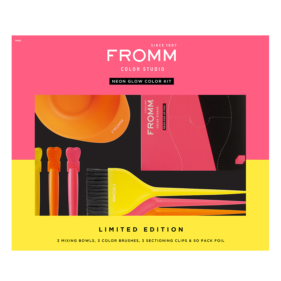 Fromm, zestaw akcesoriów do farbowania włosów Neon Glow