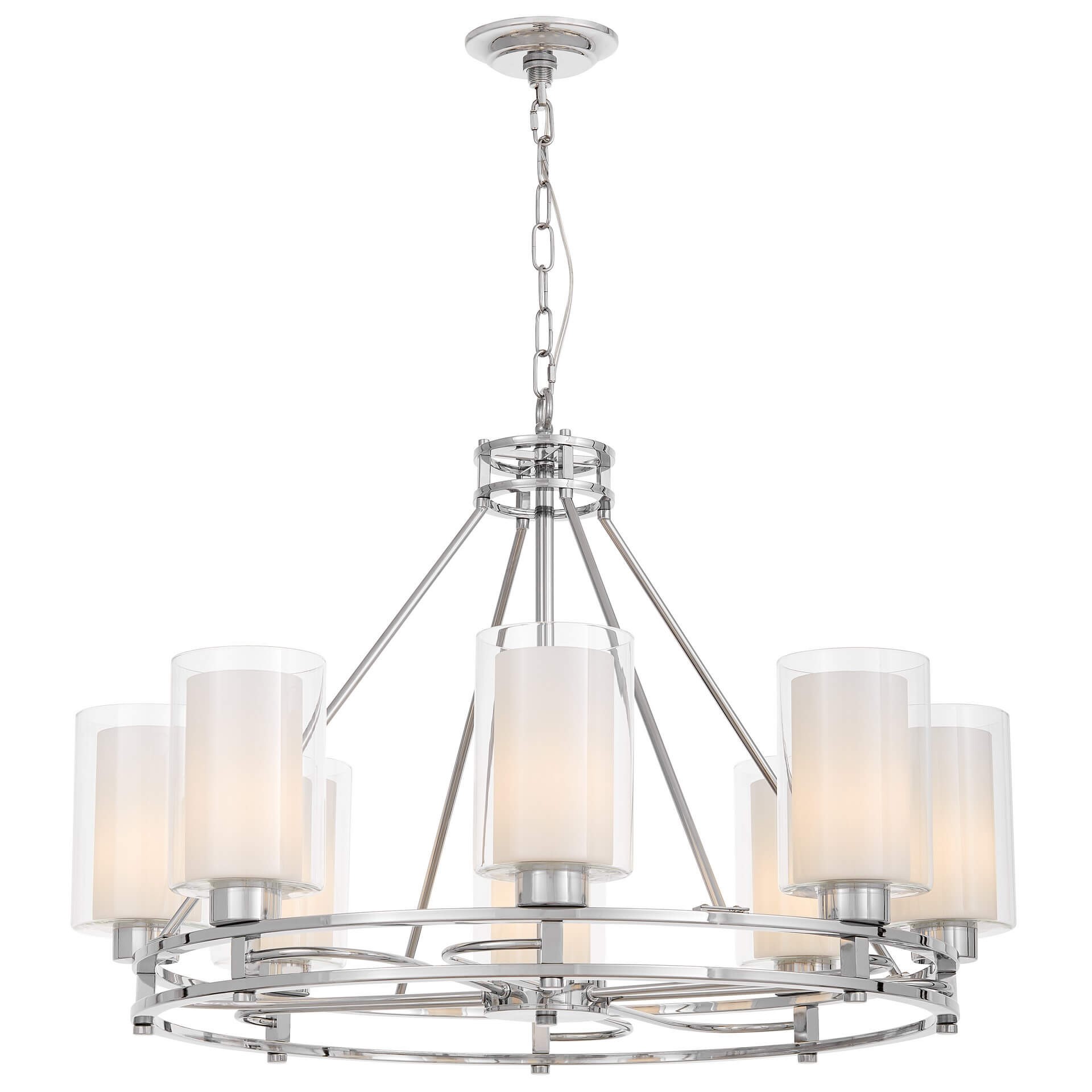 NOWOCZESNA LAMPA WISZĄCA CHROMOWANA MARIETTA W8