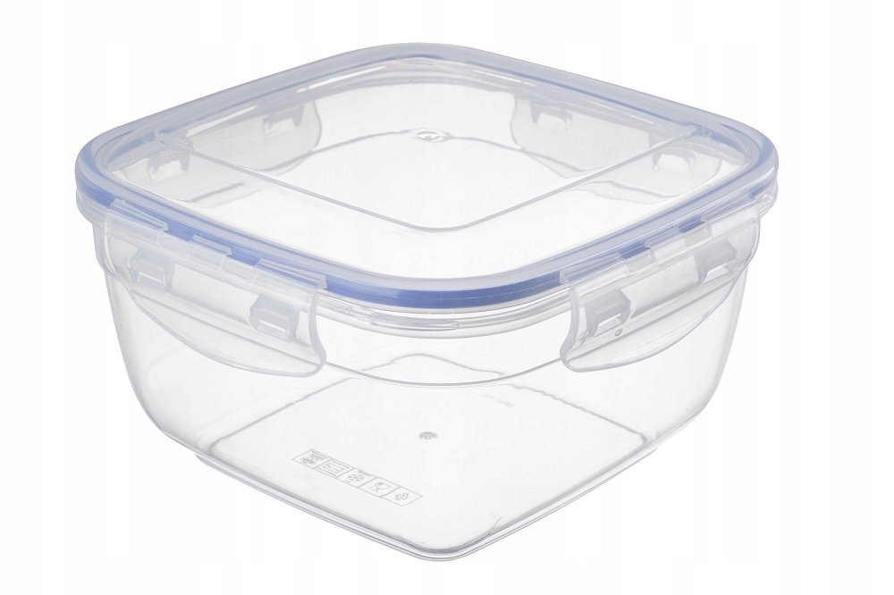 Pojemnik kwadratowy z klipsem 2,4L CORTA 1544