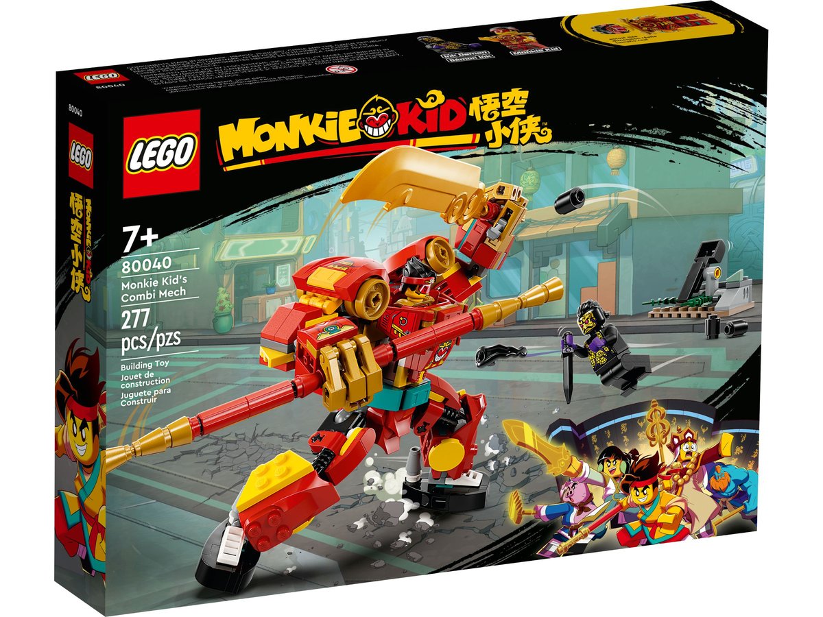 LEGO 80040 Monkie Kid w wielofunkcyjnym mechu