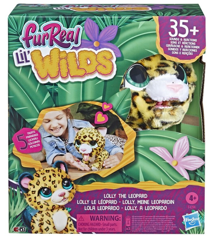 Zabawka Leopard Hasbro FurReal interaktywne zwierzątko lolly lampart f4394