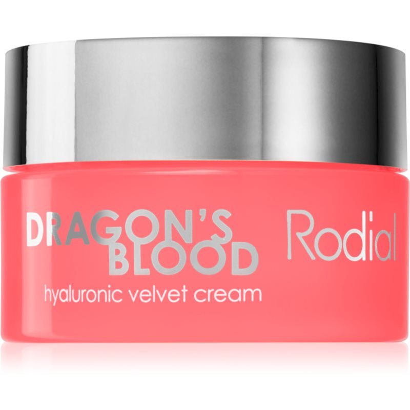 Rodial Dragon's Blood Hyaluronic Velvet Cream nawilżający krem do twarzy z kwasem hialuronowym 10 ml