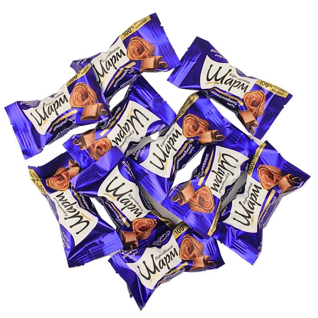 Cukierki z nadzieniem czekoladowym 