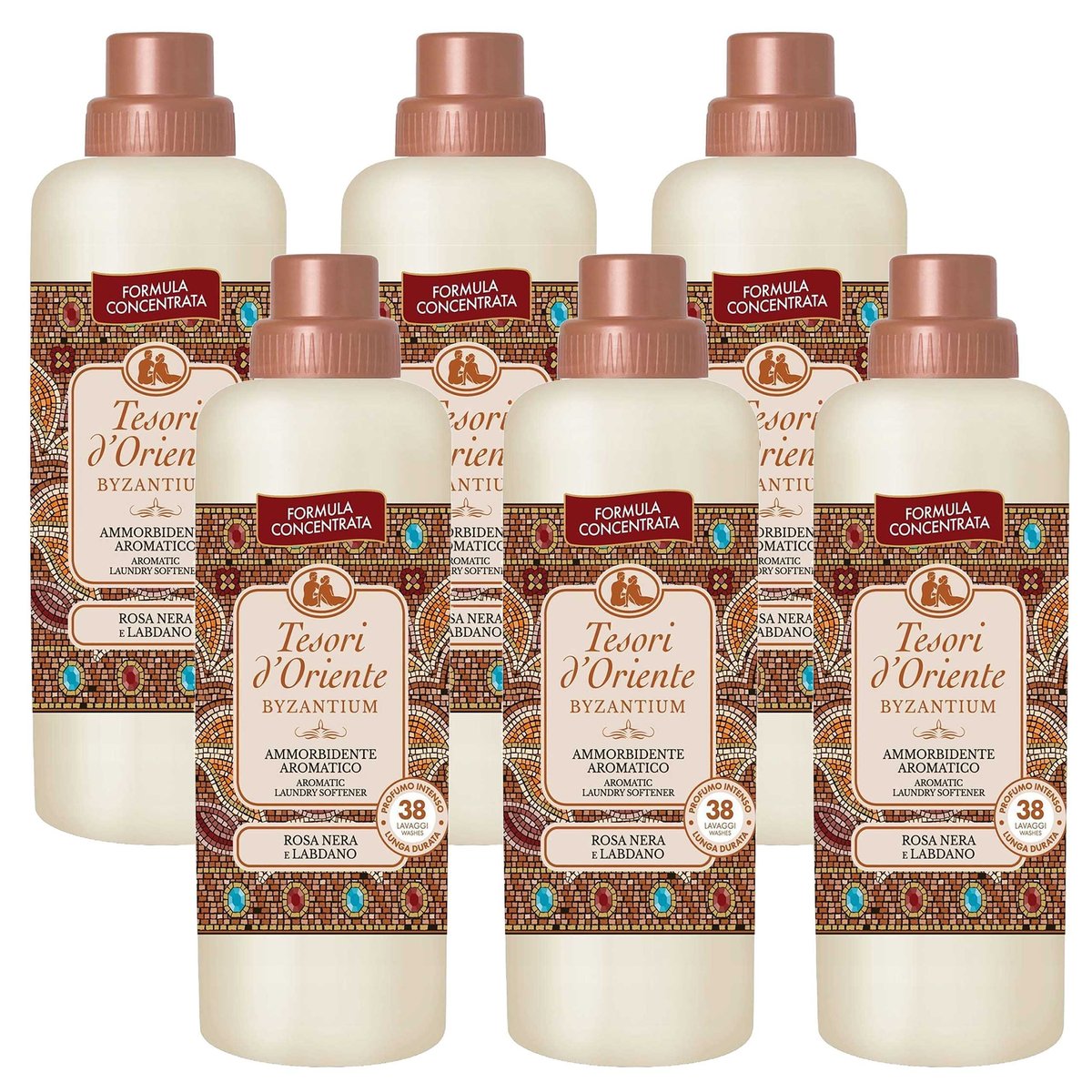Tesori d'Oriente Byzantium skoncentrowany płyn do płukania 760 ml x6