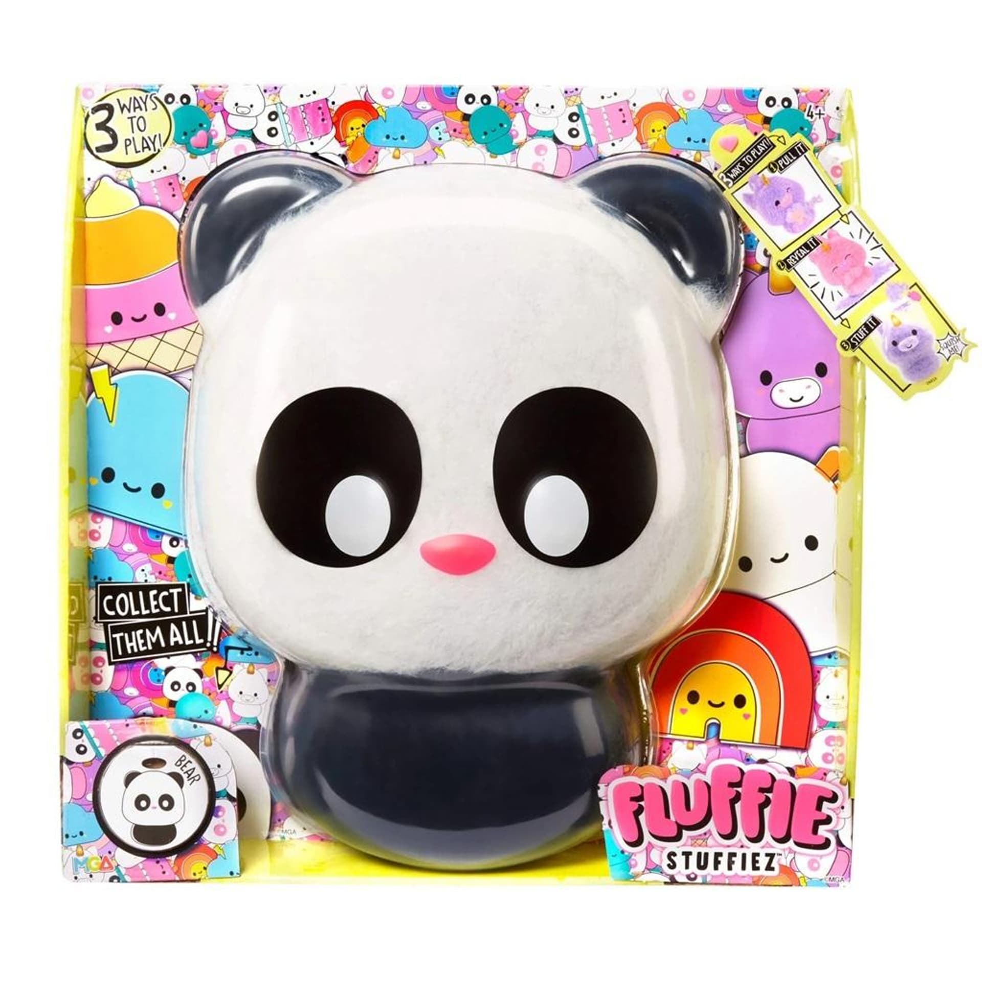﻿Pluszak Duży Fluffie Stuffiez Asst - Panda Mga Maskotki