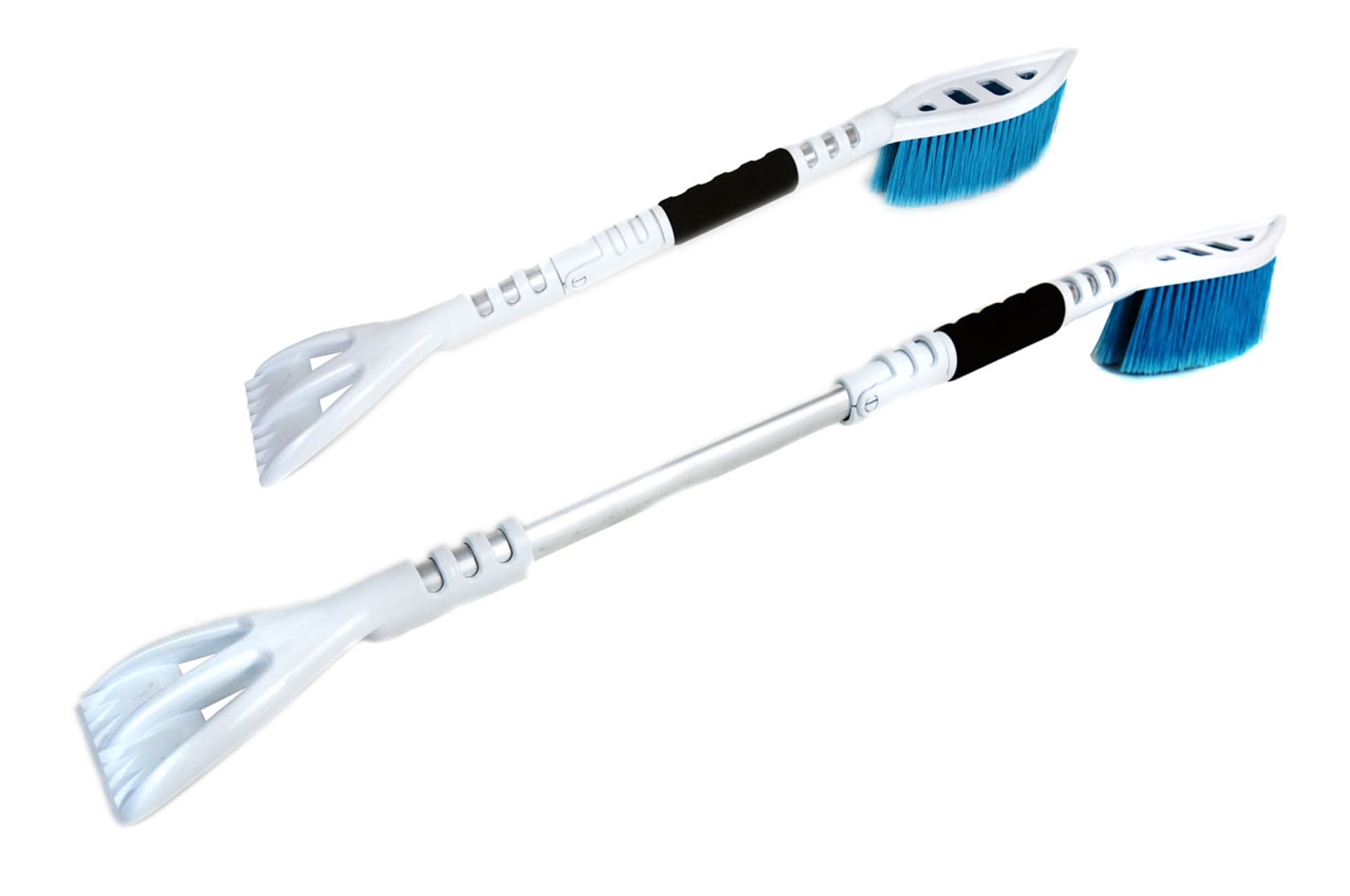 Szczotka zmiotka skrobaczka do szyb śniegu lodu premium m1 abs teleskopowa 660-890 mm