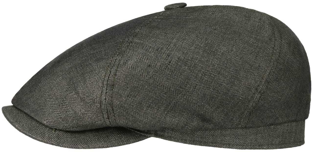 Kaszkiet Brooklin Len by Stetson, antracytowy, S (54-55 cm)