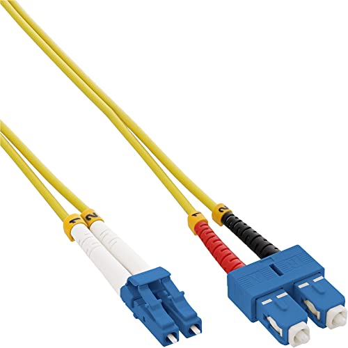 InLine Patchcord światłowodowy Duplex LC/SC 9/125m 0.5m 88656S 88656S