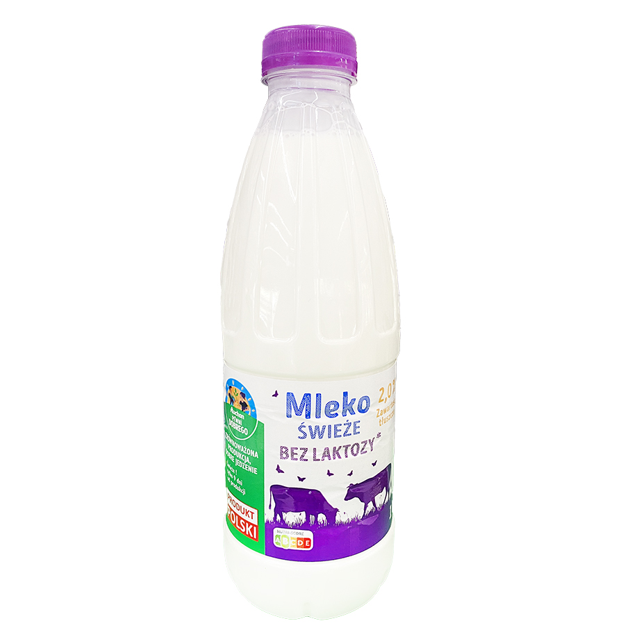 Pewni Dobrego - Mleko świeże 2% bez laktozy