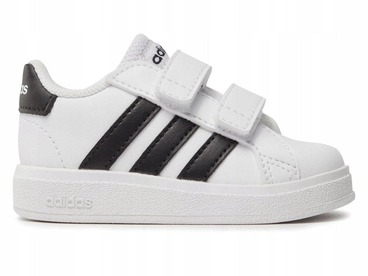 BUTY dziecięce ADIDAS GRAND COURT GW6527 białe na rzepy 22