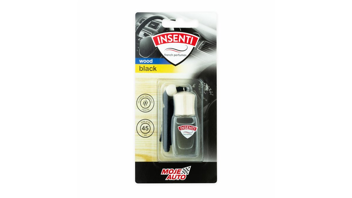 Moje Auto Zawieszka Zapachowa Insenti Wood Black 8Ml