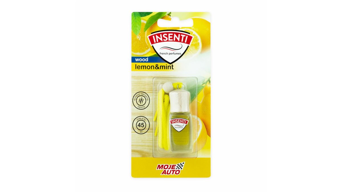 Moje Auto Zawieszka Zapachowa Insenti Wood Lemon 8Ml