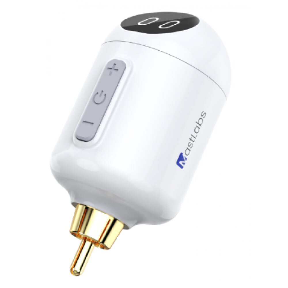 Zasilacz do maszynek do tatuażu bezprzewodowy Mast Mastlabs 1050 mAh P320, biały