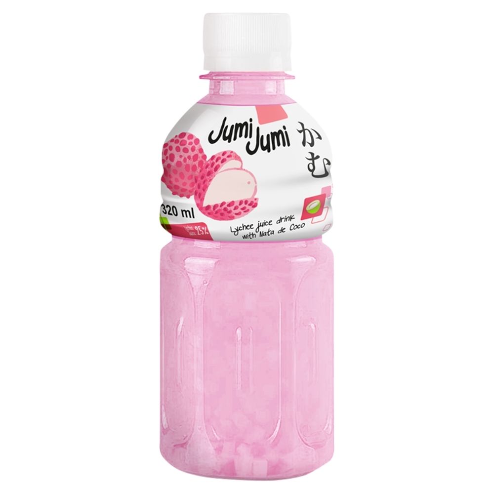 Jumi Jumi Napój niegazowany Liczi z nata de coco 320 ml