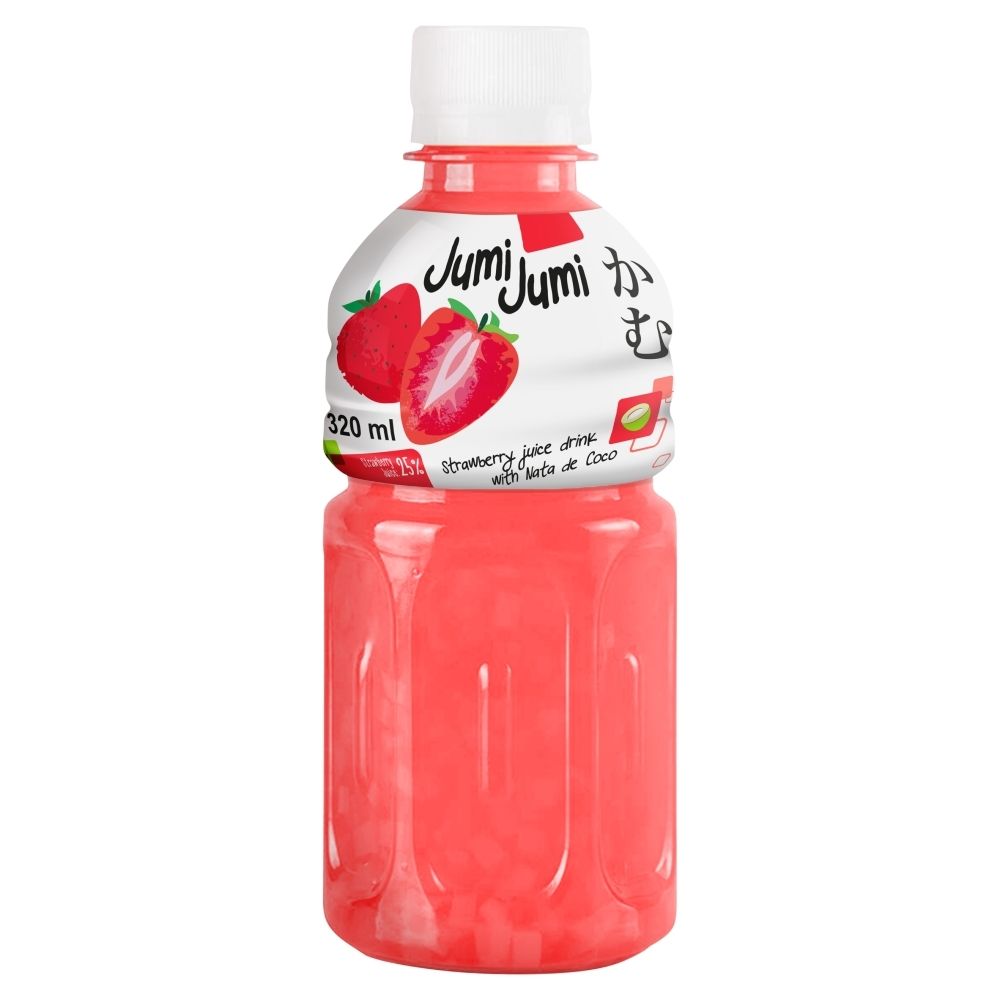 Jumi Jumi Napój niegazowany Truskawka z nata de coco 320 ml