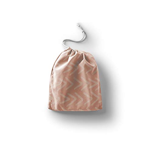 Bonamaison Torba na produkty bawełniane z nadrukiem ze sznurkiem, torba na zakupy wielokrotnego użytku, biodegradowalne torby ekologiczne, torba podróżna, saszetka, torba na zakupy, przyjazna dla