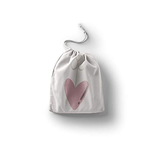 Bonamaison Torba na produkty bawełniane z nadrukiem ze sznurkiem, torba na zakupy wielokrotnego użytku, biodegradowalne torby ekologiczne, torba podróżna, saszetka, torba na zakupy, przyjazna dla