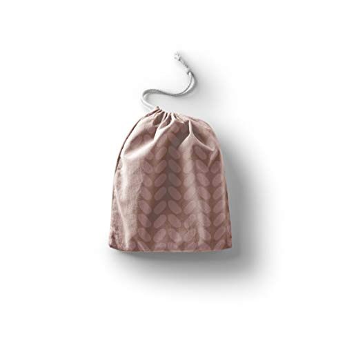 Bonamaison Torba na produkty bawełniane z nadrukiem ze sznurkiem, torba na zakupy wielokrotnego użytku, biodegradowalne torby ekologiczne, torba podróżna, saszetka, torba na zakupy, przyjazna dla