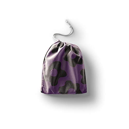 Bonamaison Torba na produkty bawełniane z nadrukiem ze sznurkiem, torba na zakupy wielokrotnego użytku, biodegradowalne torby ekologiczne, torba podróżna, saszetka, torba na zakupy, przyjazna dla