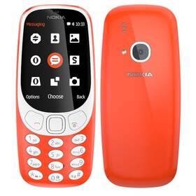 Nokia 3310 Dual SIM A00028109 Czerwony