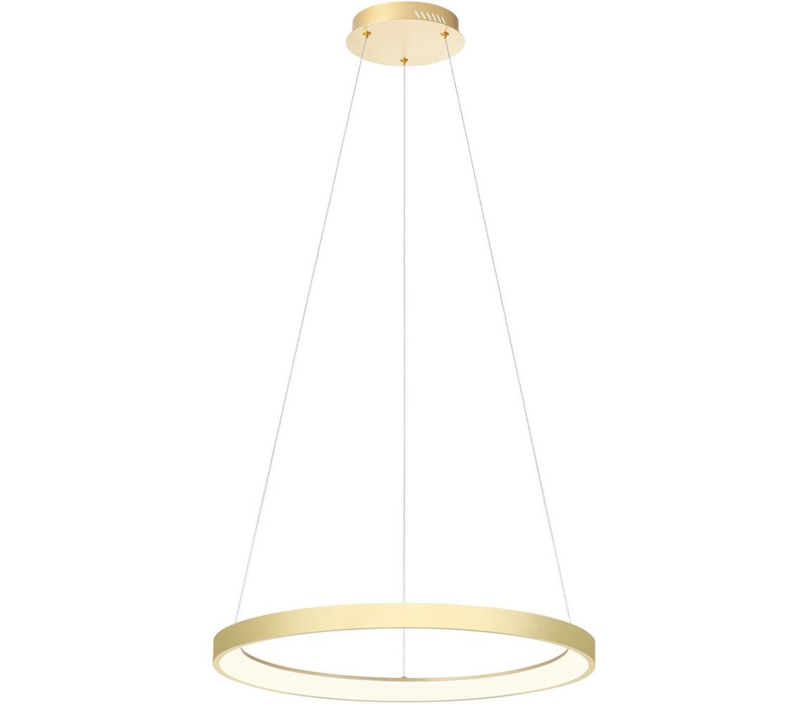 Redo 01-2673-LED Żyrandol ściemnialny na lince ICONIC LED/50W/230V śr. 58 cm złoty
