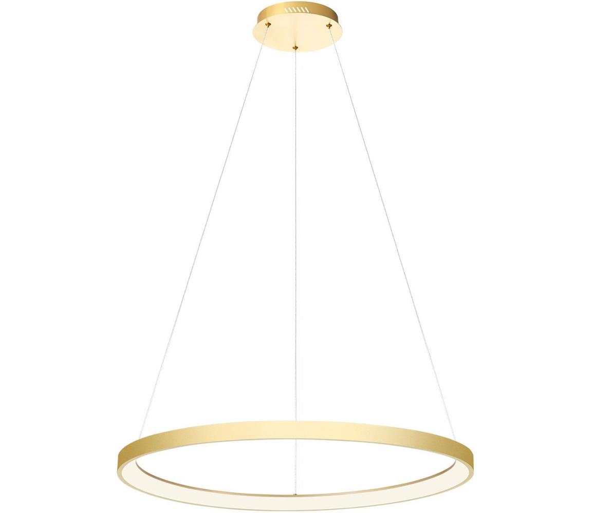 Redo 01-2676-LED Żyrandol ściemnialny na lince ICONIC LED/60W/230V śr. 78 cm złoty