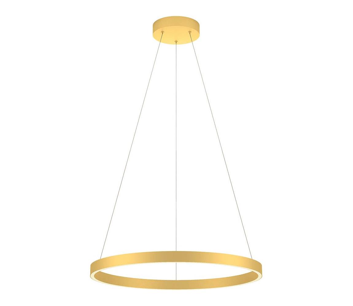 Redo 01-2865 - LED Żyrandol ściemnialny na lince FEBE LED/37W/230V złoty