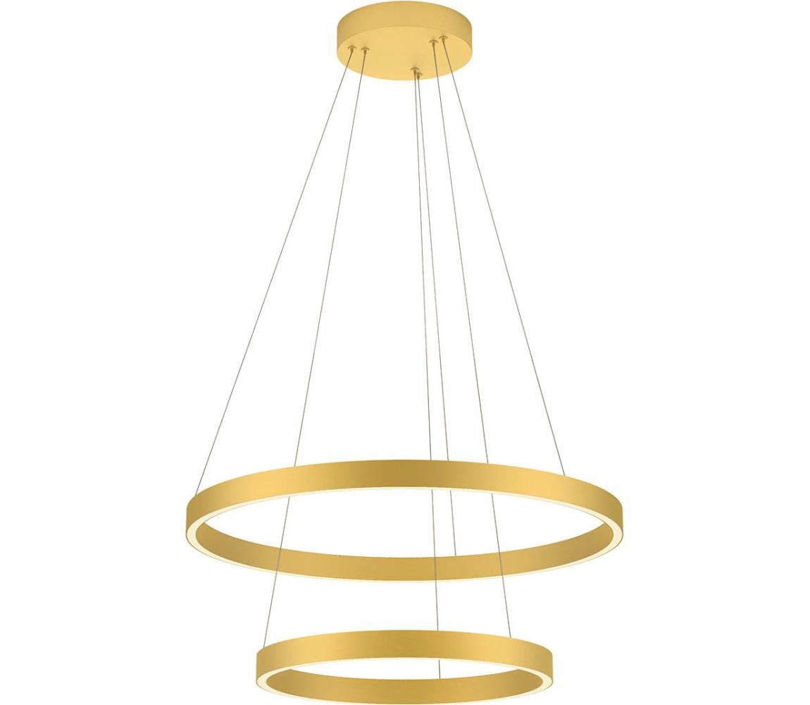 Redo 01-2889 - LED Żyrandol ściemnialny na lince FEBE LED/62W/230V złoty