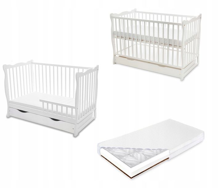 ﻿Łóżeczko JULIA DELUXE TAPCZANIK Sofa + materac GPK