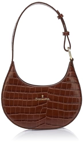 baradello Damska mała torebka, brązowa, brązowy