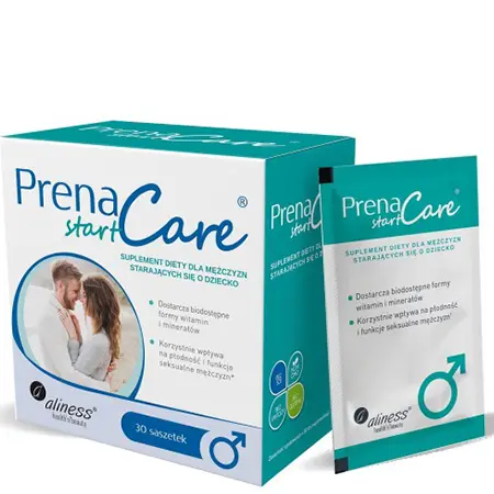 ALINESS PRENACARE START DLA MĘŻCZYZN 30 SASZETEK