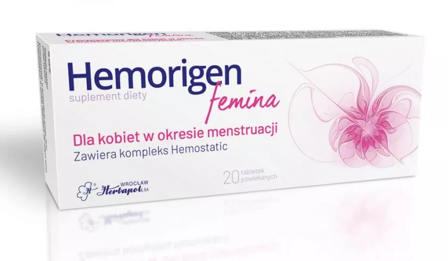 Hemorigen Femina tabl.powl. 20 tabl.