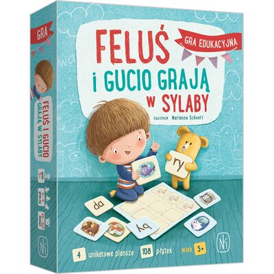 Nasza Księgarnia, Gra planszowa Feluś i Gucio grają w sylaby