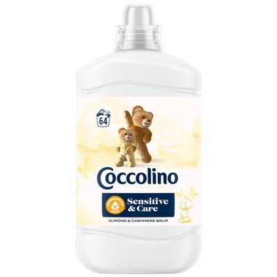 Coccolino Almond & Cashmere Balm Płyn do płukania tkanin koncentrat 1600 ml (64 prań)