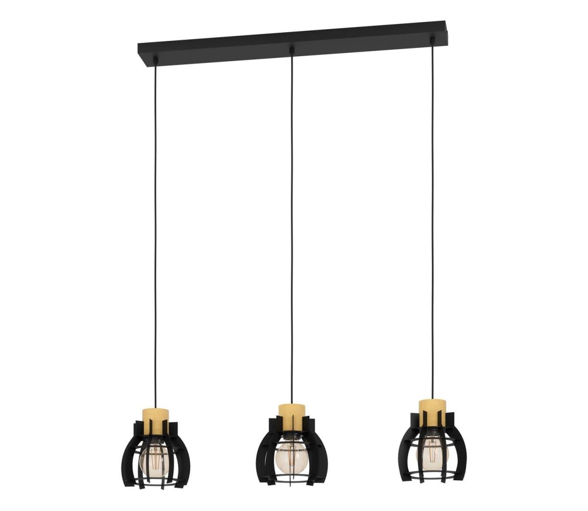 Eglo 43925 - Żyrandol na lince STILLINGTON 3xE27/40W/230V