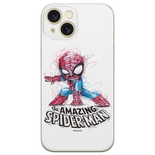 Etui dedykowane do Iphone 15 wzór:  Spider Man 021 oryginalne i oficjalnie licencjonowane