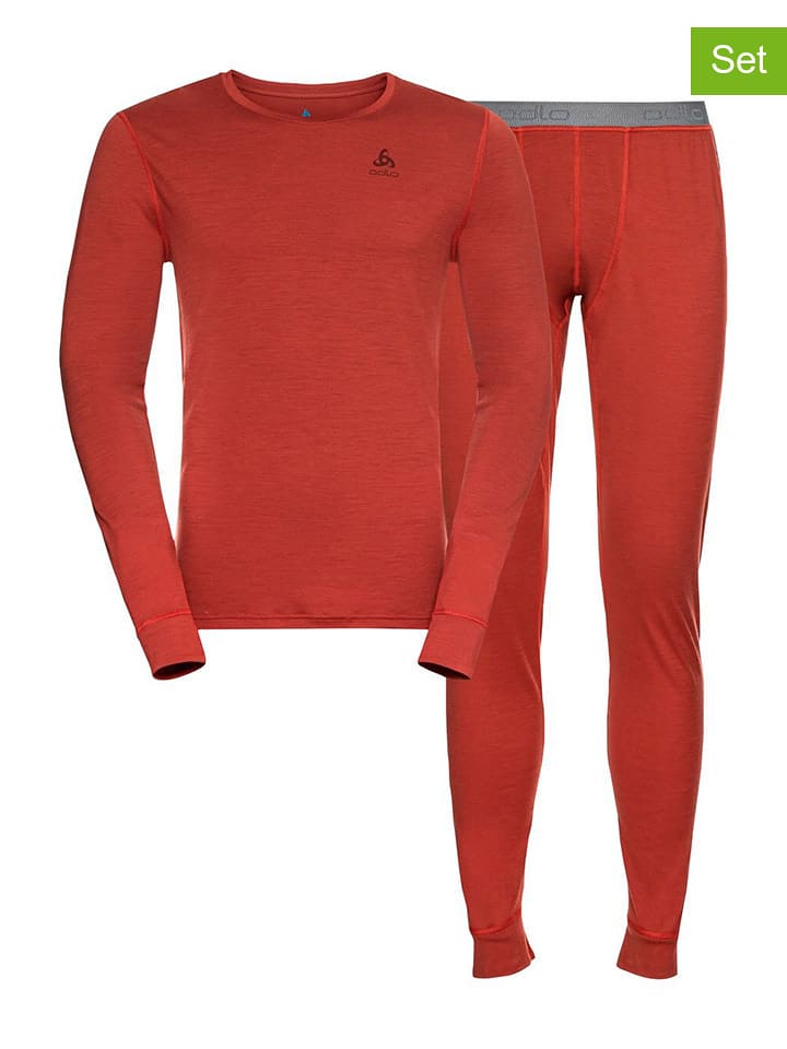 Odlo 2-częściowy zestaw wełnianej bielizny funkcyjnej 