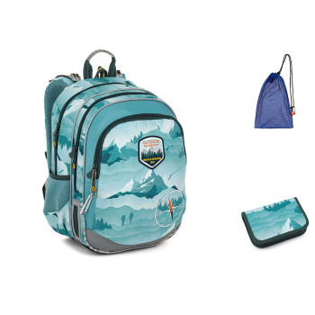 Topgal Komplet szkolny ELLY 23014 SET MEDIUM