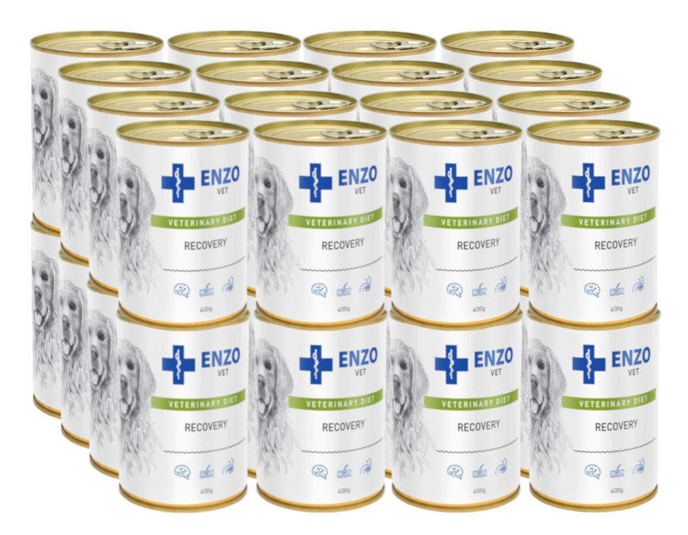 ENZO VET Recovery dieta w okresie rekonwalescencji dla psów 32x400g