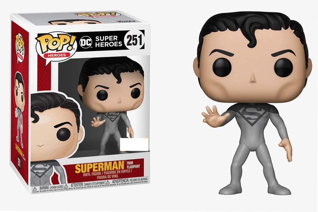 Pop! Dc Super Heroes Superman Flashpoint Exclusive