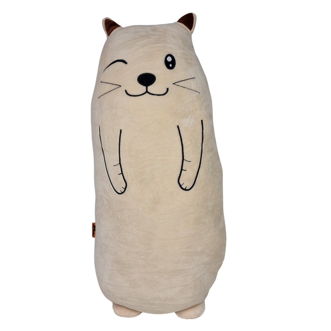 Pluszak Maskotka Kot Kotek Wałek Mięciutki 55 CM