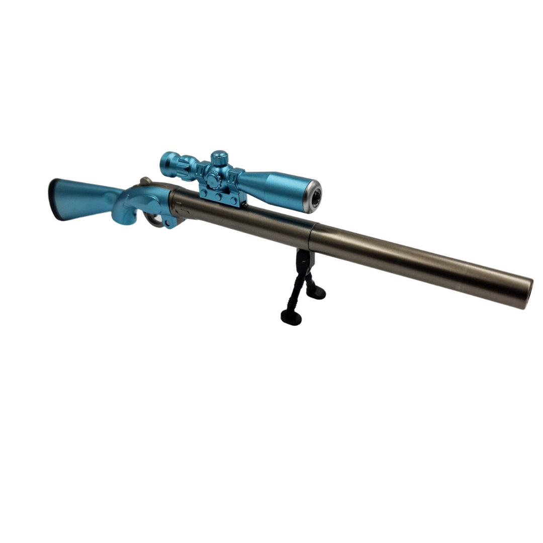 Długopis Karabin Snajperski z Latarką Niebieski