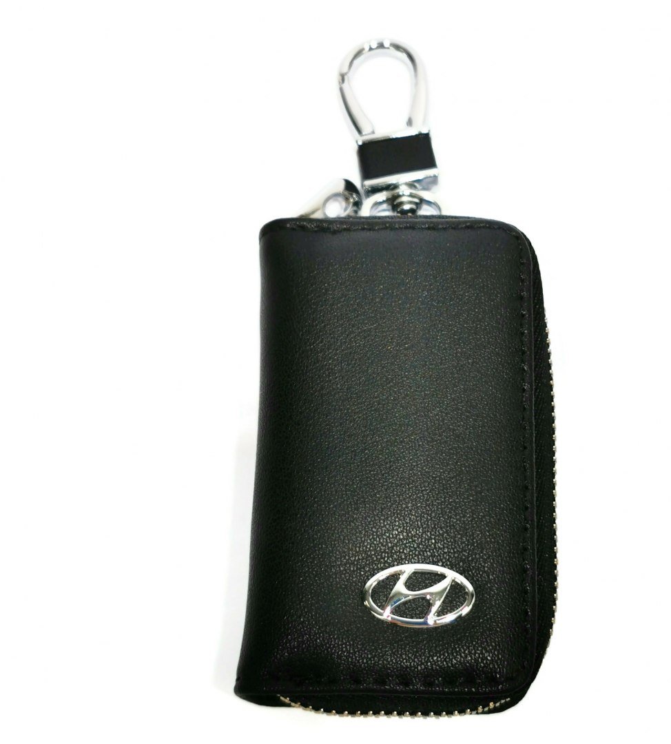 Brelok Hyundai Breloczek Skórka Nat. Na Suwak