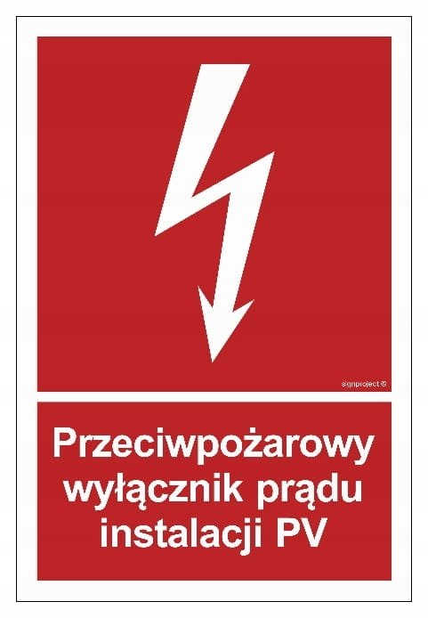 Przeciwpożarowy wyłącznik prądu instalacji PV FS LIBRES POLSKA SP