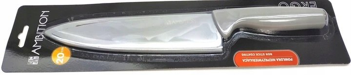 AMBITION NÓŻ SZEFA NON-STICK Z OSŁONKĄ ERGO C 20cm