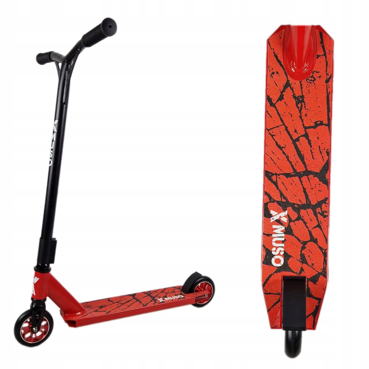 Hulajnoga wyczynowa do trików koła 110mm ABEC-9 XMUSO