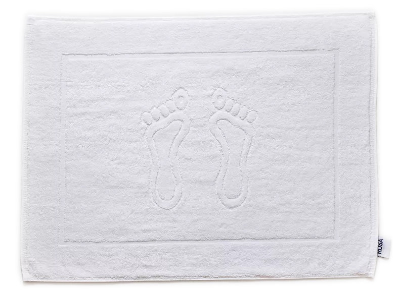 ROSA ręcznik DYWANIK BIAŁY HOTELOWY stopka 650g YORK TEKSTYLIA