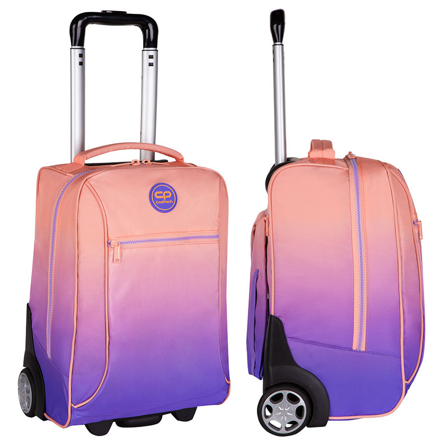 Plecak szkolny na kółkach CoolPack Compact Gradient Berry E86506